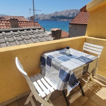 Apartment Igor With Balcony And Sea View Baška Exteriör bild