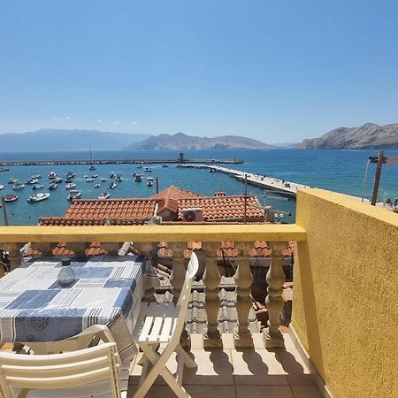 Apartment Igor With Balcony And Sea View Baška Exteriör bild
